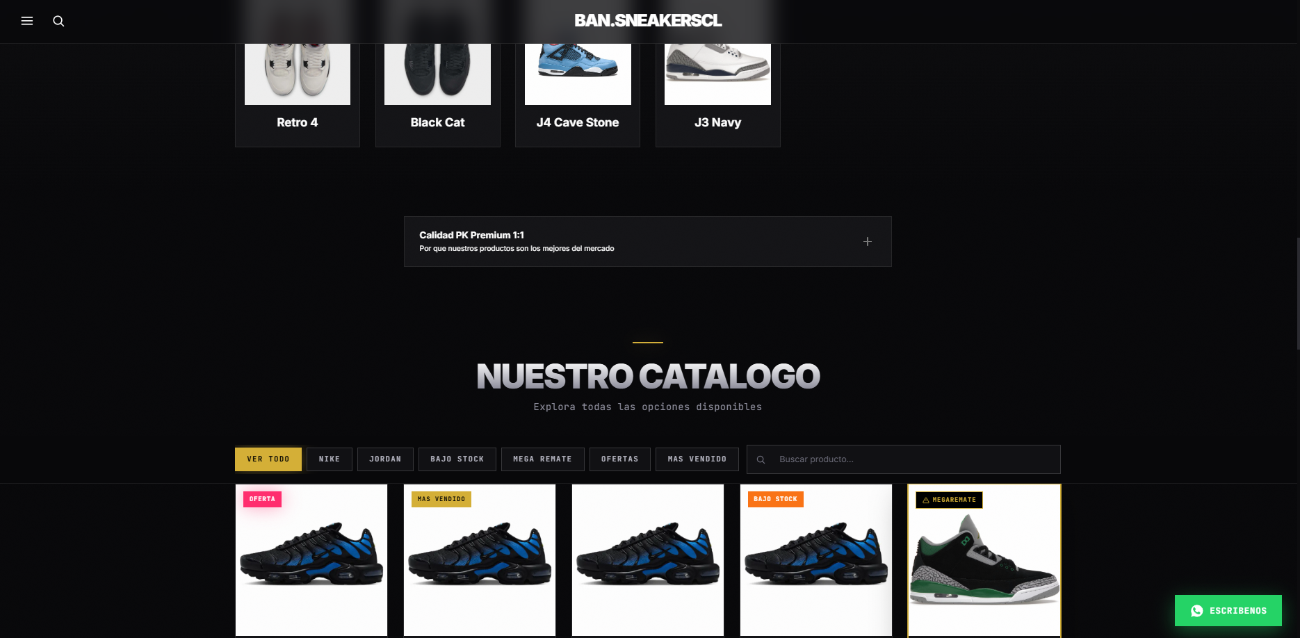 Captura de Ban Sneakers