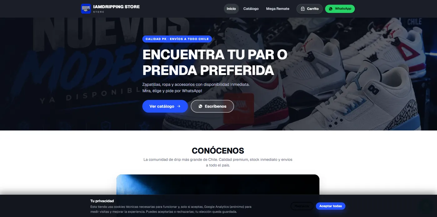 Captura de IAMDRIPPING STORE